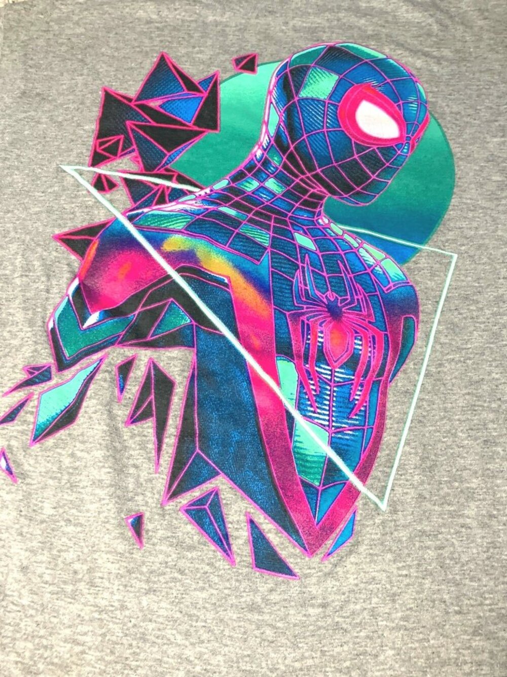 Spiderman Shirt Large 10-12 Marvel Gamerverse Superhero T-Shirt Tee - Picture 2 of 6